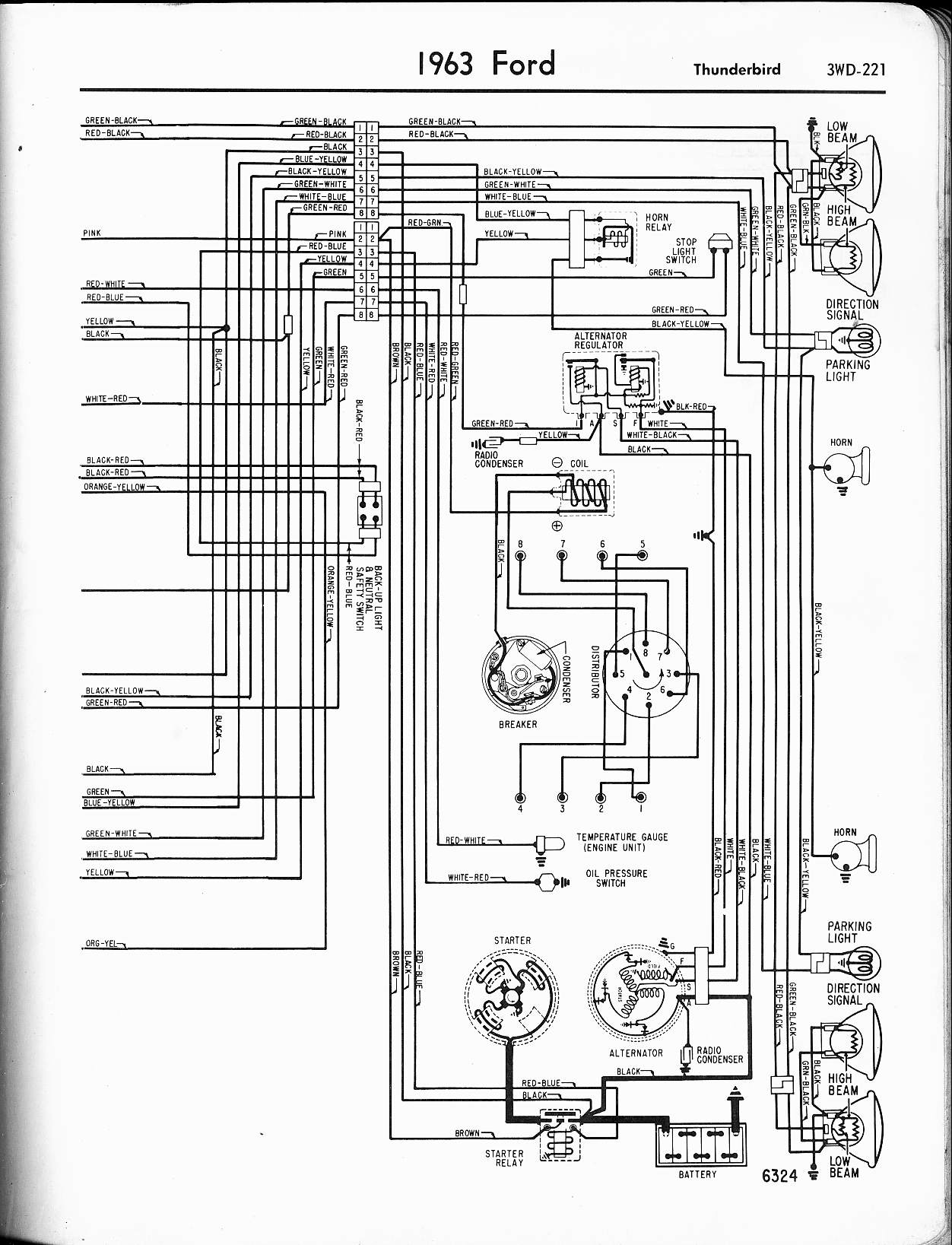 Ford Wiring Diagram Color Codes Wiring Digital and Schematic